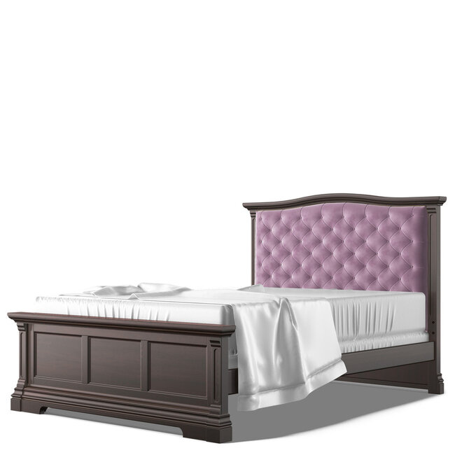 Romina Imperio Full Bed With Tufted Headboard -Choose From Many Colors