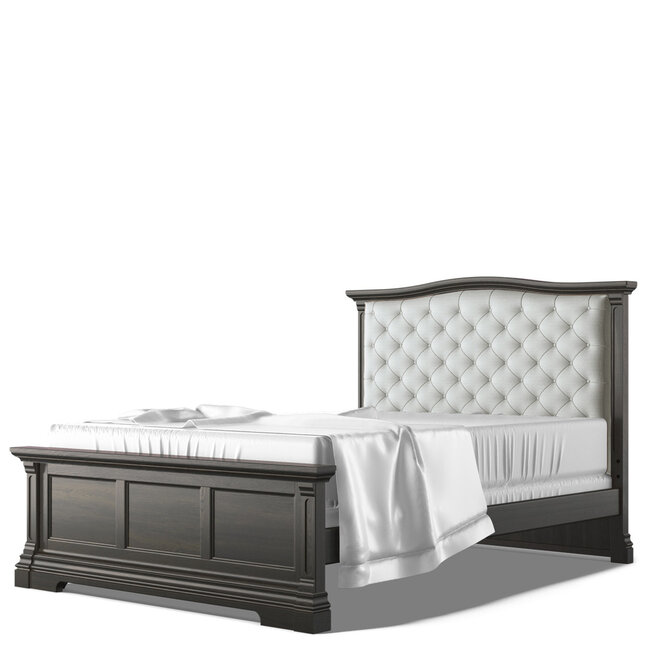 Romina Imperio Full Bed With Tufted Headboard -Choose From Many Colors