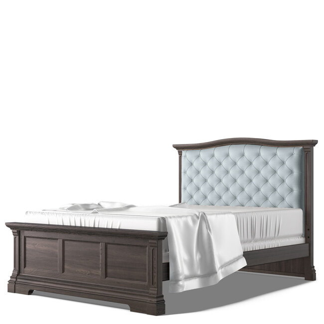 Romina Imperio Full Bed With Tufted Headboard -Choose From Many Colors