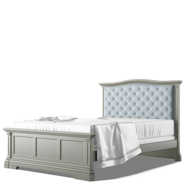 Romina Imperio Full Bed With Tufted Headboard -Choose From Many Colors