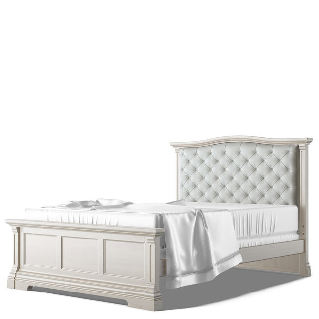 Romina Imperio Full Bed With Tufted Headboard -Choose From Many Colors