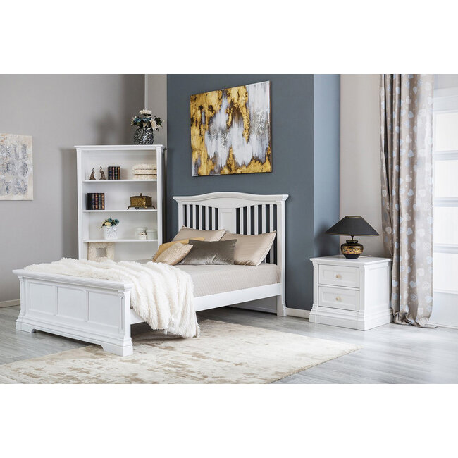 Romina Imperio Full Bed With Open Back -Choose From Many Colors