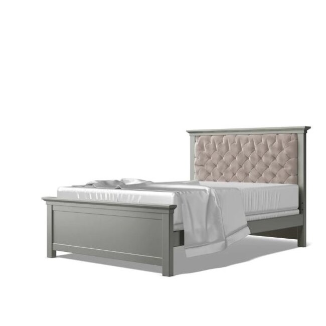 Romina Karisma Full Bed With Tufted Headboard -Choose From Many Colors