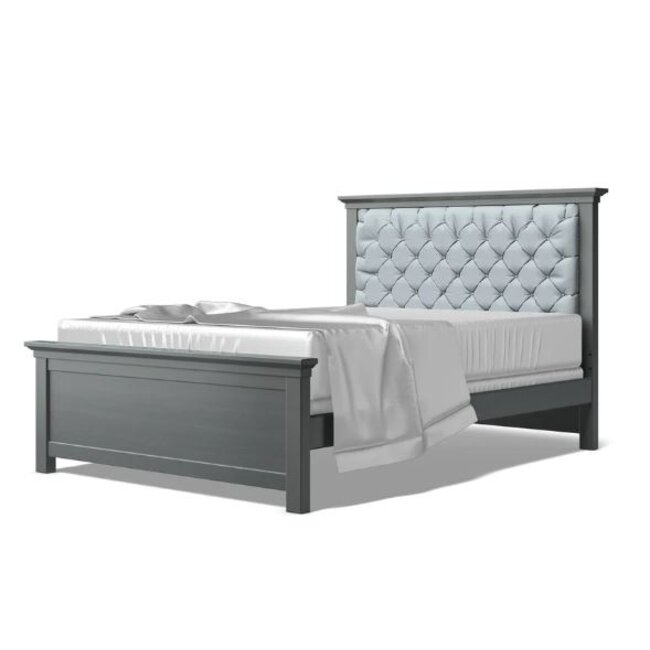 Romina Karisma Full Bed With Tufted Headboard -Choose From Many Colors