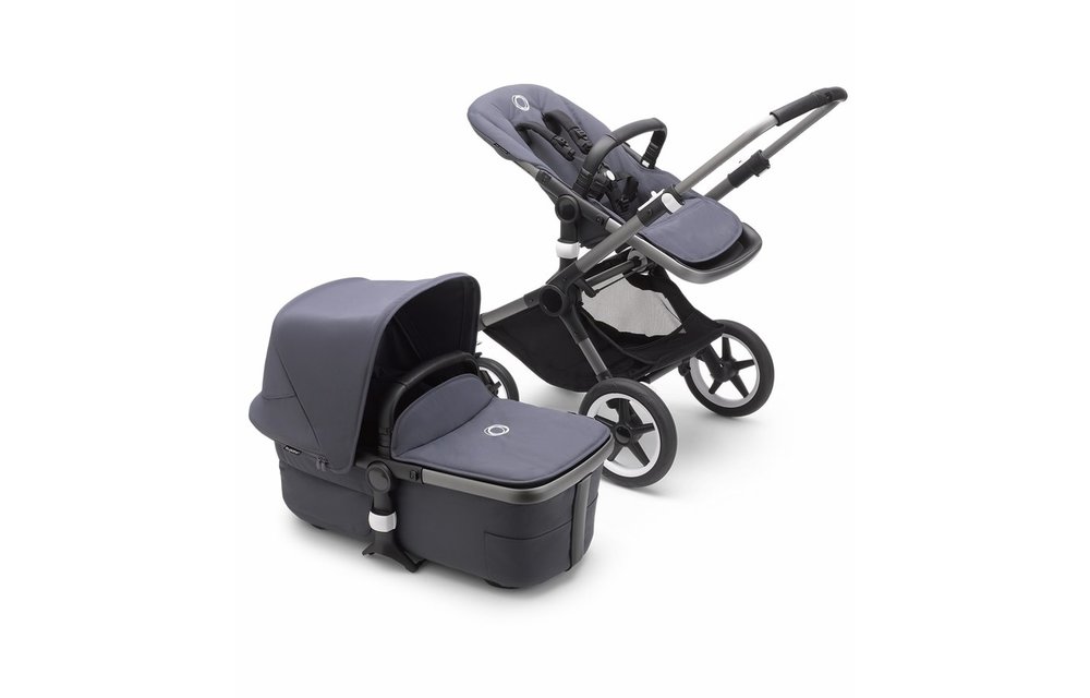 Bugaboo Fox3 Complete Graphite Frame Stroller With Bassinet