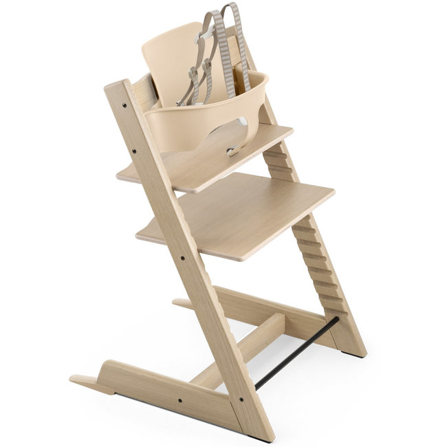 Stokke Tripp Trapp High Chair Set- (Includes, Chair, Baby Set)