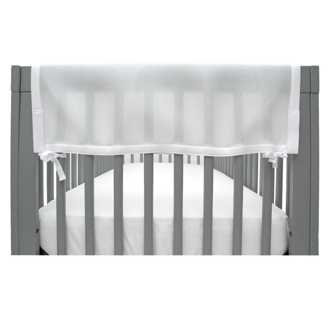 BreathableBaby Classic RailGuard Teething Cover White