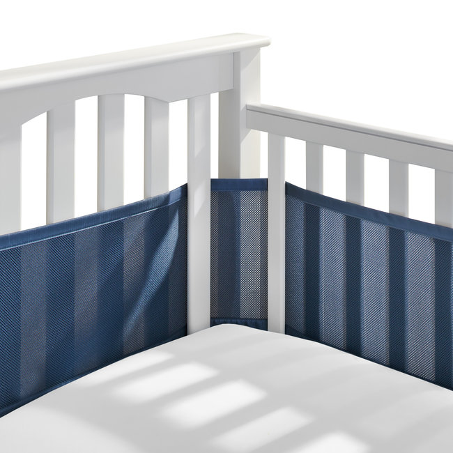 Are breathable mesh crib bumpers safer than regular crib bumpers