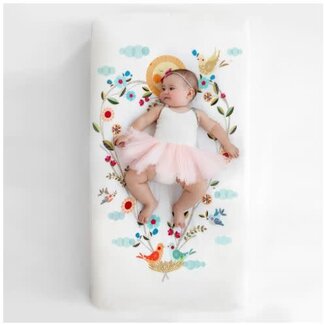 Rookie Humans Rookie Humans Fitted Crib Sheet