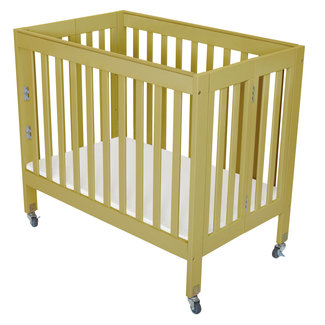 Fizzy Baby Fizzy Baby Modern Mini Portable Crib 3 Level