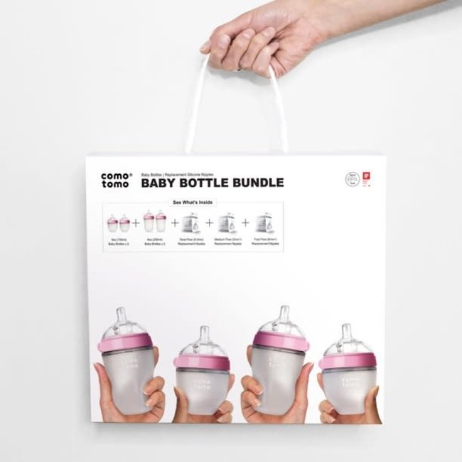 Comotomo Baby Bottle Bundle