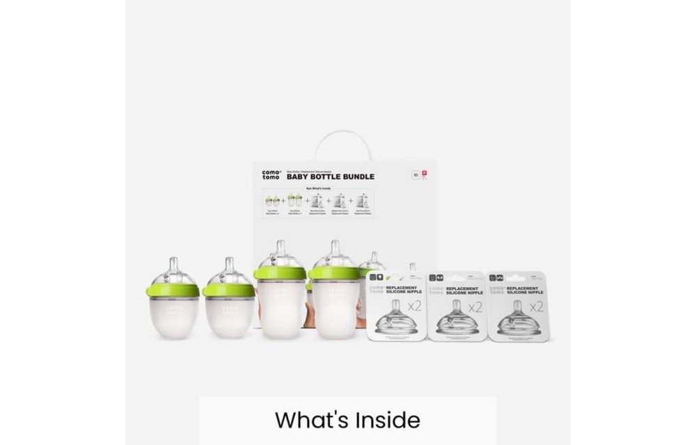 Comotomo Baby Bottle Bundle