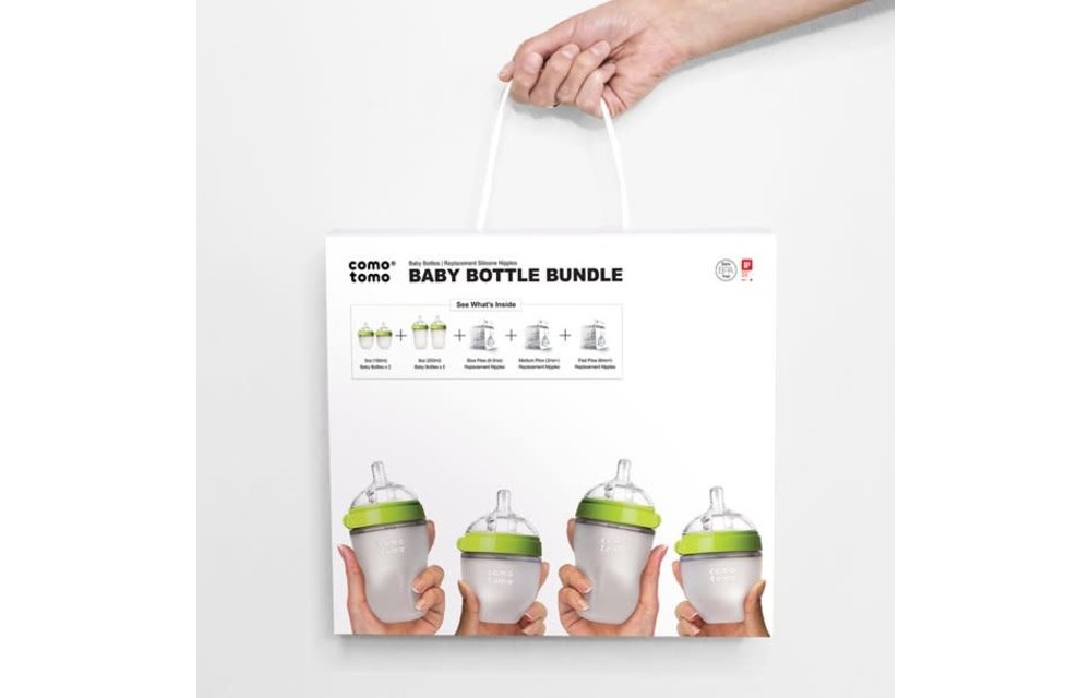 Comotomo Baby Bottle Bundle