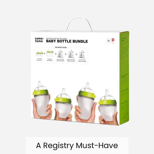 Comotomo Baby Bottle Bundle