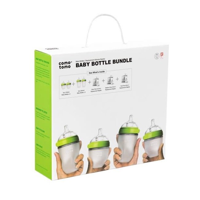 Comotomo Baby Bottle Bundle
