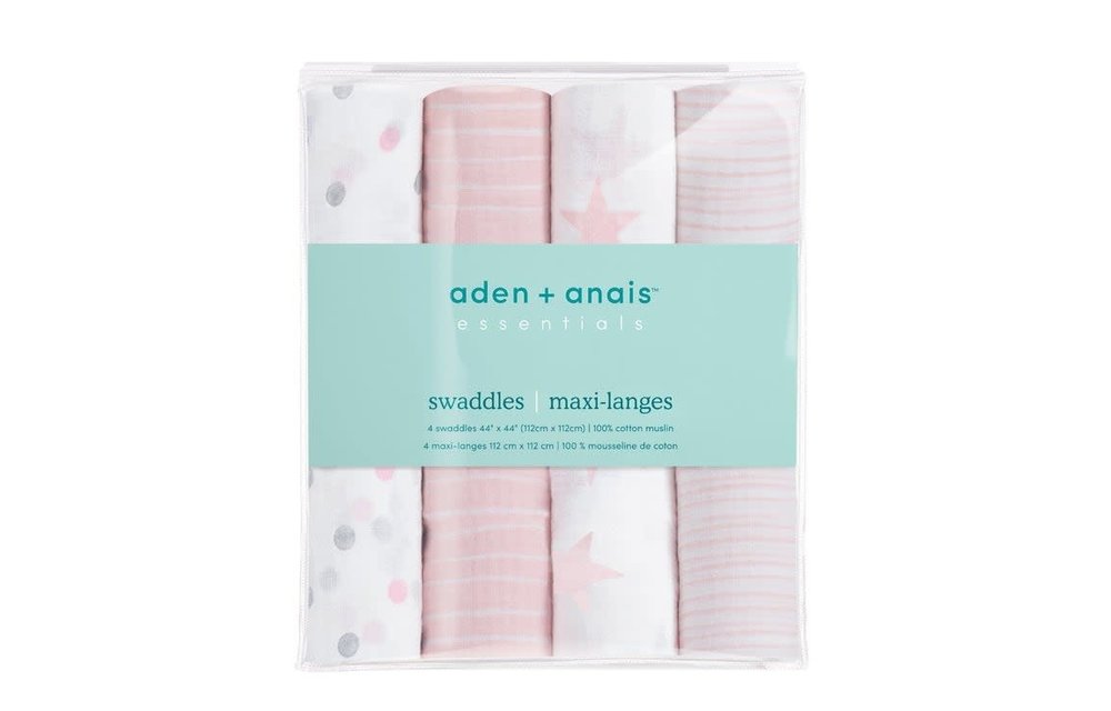 aden + anais Essentials Swaddles (4 Pack)