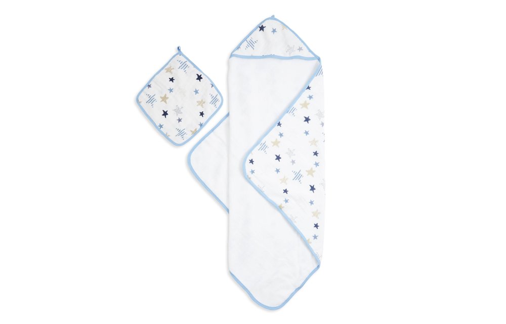 aden + anais Muslin Backed Hooded Towel Set