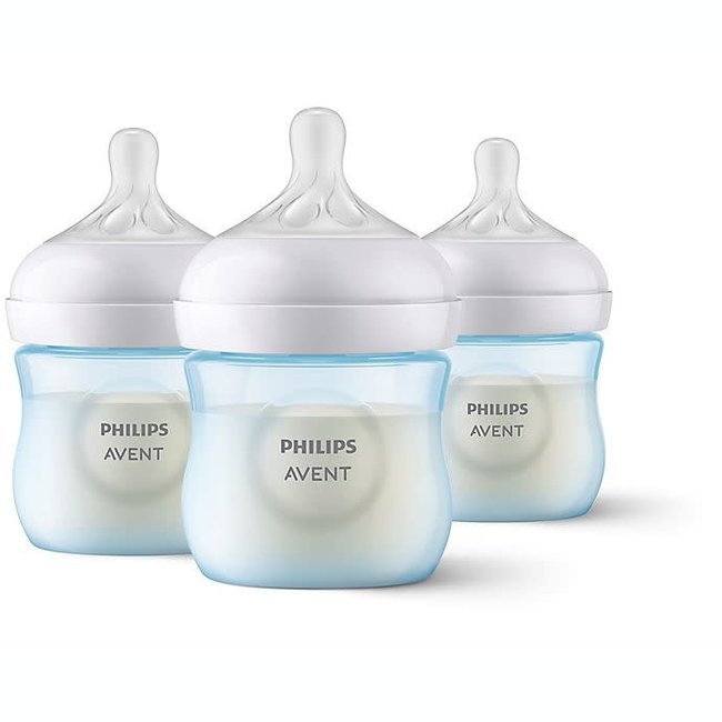 Philips Avent Natural Baby Bottle with Natural Response Nipple 3PK