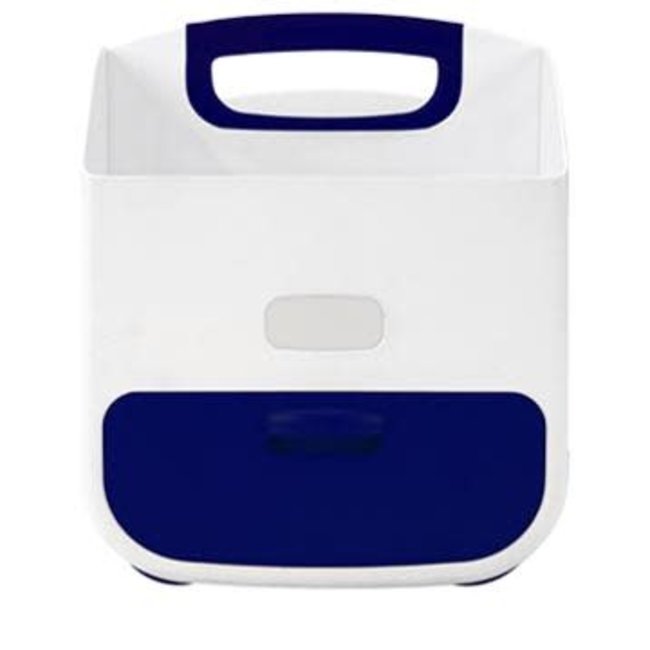 Ubbi Diaper Caddy Navy-White