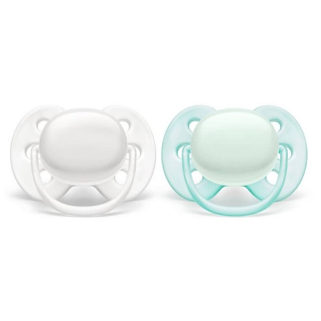 Philips Avent Ultra Soft Pacifier, 0-6 months, 2 pack