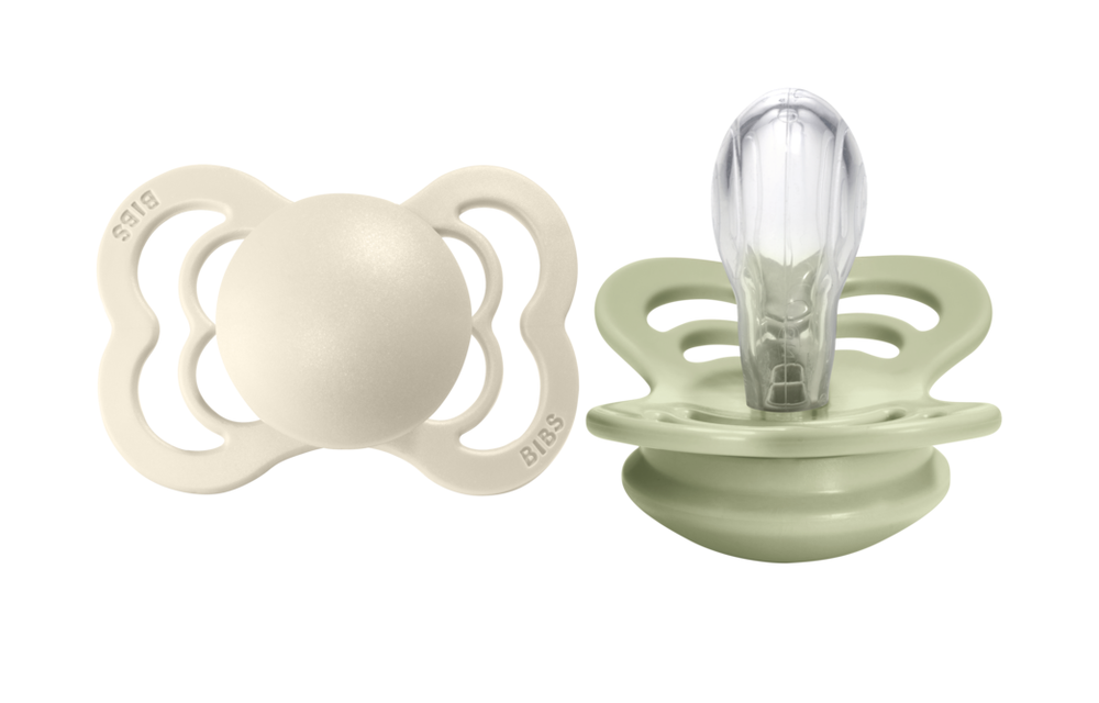 BIBS Pacifier SUPREME Silicone 2 PK