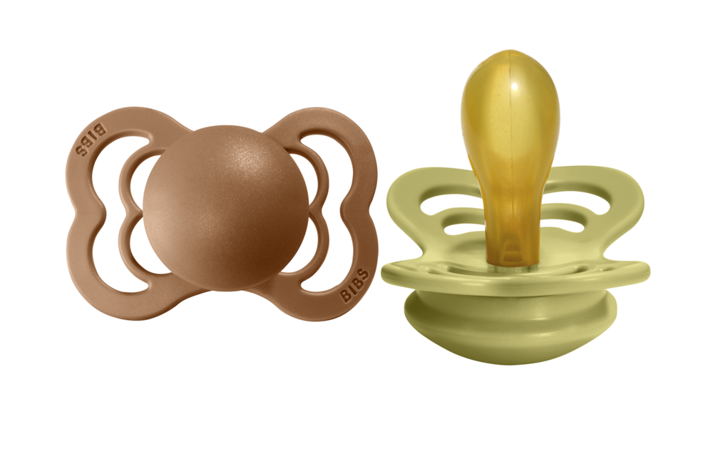 BIBS Pacifier SUPREME Rubber 2 PK