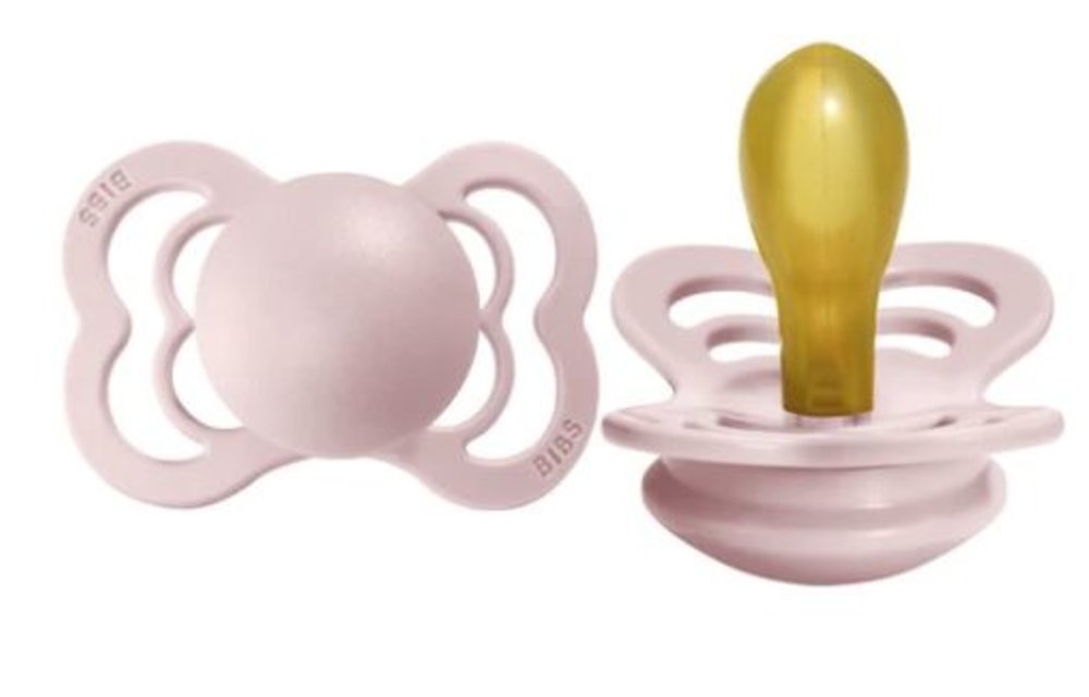 BIBS Pacifier SUPREME Rubber 2 PK