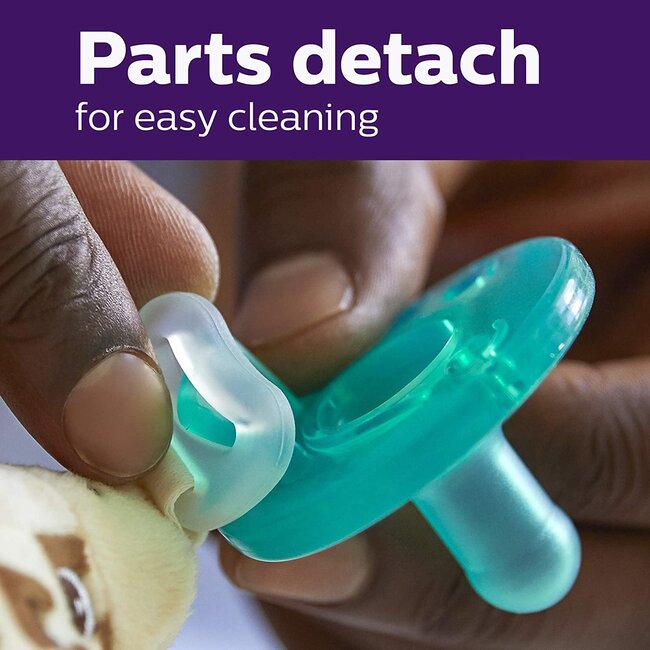 Philips Avent Soothie Snuggle Pacifier, Om+