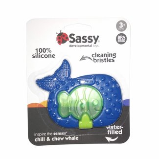 Sassy Sassy Chill And Chew Whale Teether