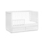 Baby Letto Bento 3-in-1 Convertible Storage Crib with Toddler Bed Conversion Kit