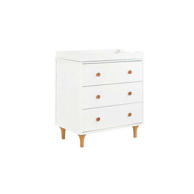 Baby Letto Lolly 3-Drawer Changer Dresser with Removable Changing Tray