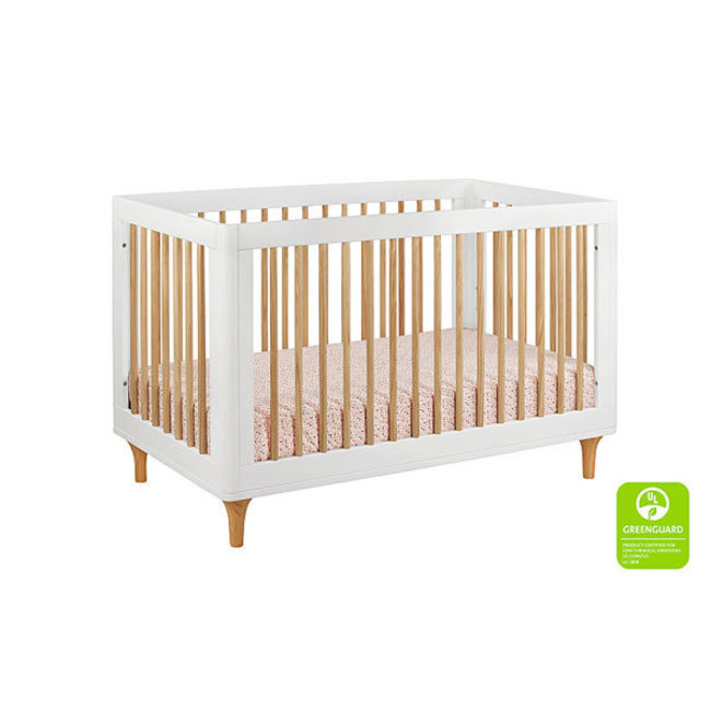Baby Letto Lolly 3-in-1 Convertible Crib with Toddler Bed Conversion Kit