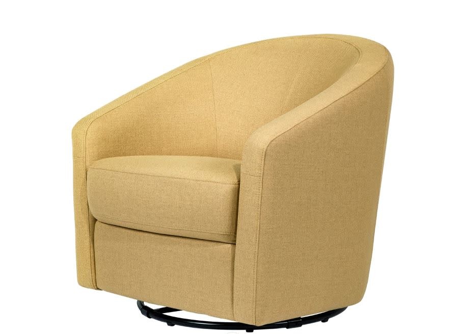 Baby Letto Madison Swivel Glider in Eco-Performance Fabric Water
