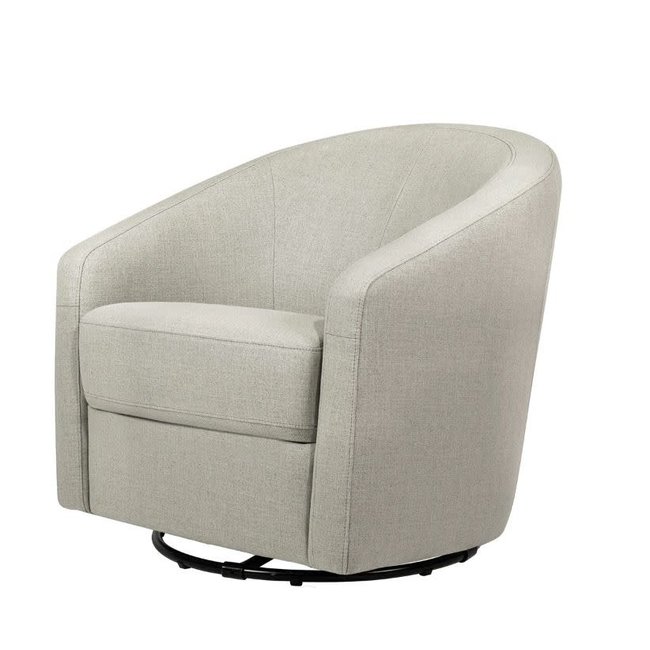 Baby Letto Madison Swivel Glider in Eco-Performance Fabric | Water Repellent & Stain Resistant