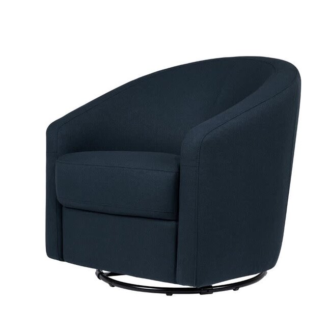 Baby Letto Madison Swivel Glider in Eco-Performance Fabric | Water Repellent & Stain Resistant