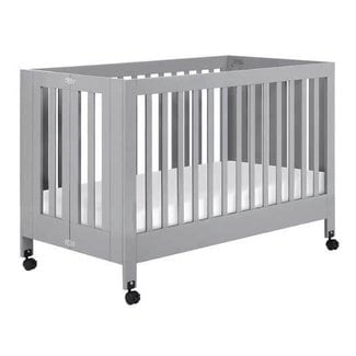 Baby Letto Baby Letto Maki Full-Size Portable Folding Crib with Toddler Bed Conversion Kit