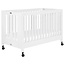 Baby Letto Maki Full-Size Portable Folding Crib with Toddler Bed Conversion Kit