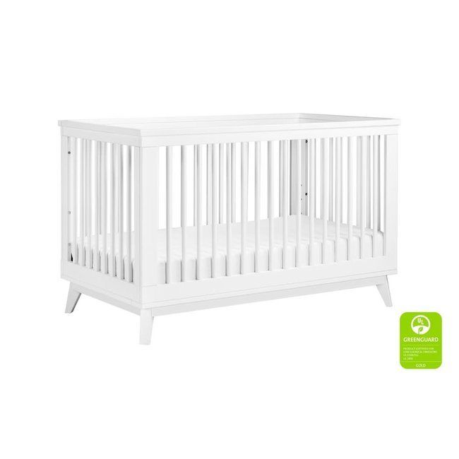 Baby Letto Scoot 3-in-1 Convertible Crib with Toddler Bed Conversion Kit