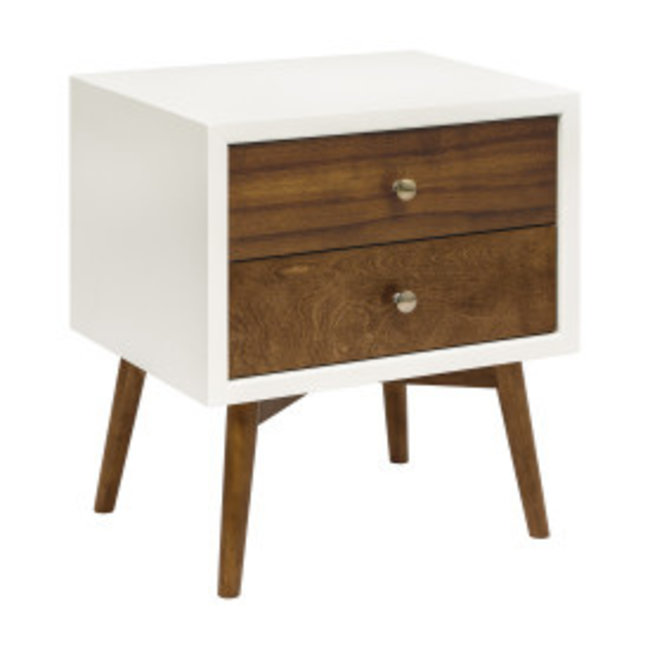 Baby Letto Palma Assembled Nightstand with USB Port