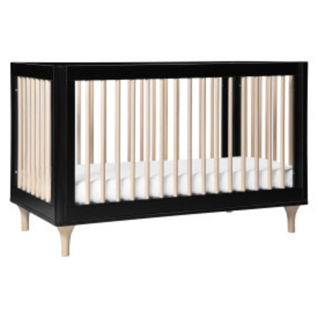 Baby Letto Lolly 3-in-1 Convertible Crib with Toddler Bed Conversion Kit