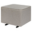 Baby Letto Kiwi Gliding Ottoman in Eco-Performance Fabric | Water Repellent & Stain Resistant