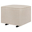 Baby Letto Kiwi Gliding Ottoman in Eco-Performance Fabric | Water Repellent & Stain Resistant