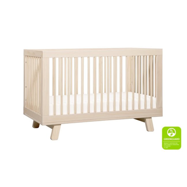 Baby Letto Hudson 3 In 1 Convertible Crib With Toddler Rail