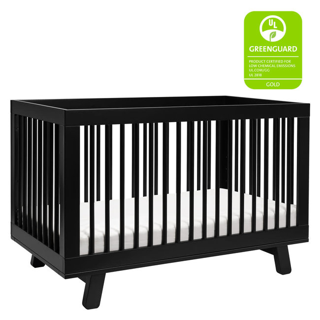 Baby Letto Hudson 3 In 1 Convertible Crib With Toddler Rail