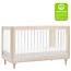 Baby Letto Lolly 3-in-1 Convertible Crib with Toddler Bed Conversion Kit