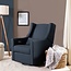 Baby Letto Kiwi Electronic Recliner and Swivel Glider in Eco-Performance Fabric with USB port | Water Repellent & Stain Resistant