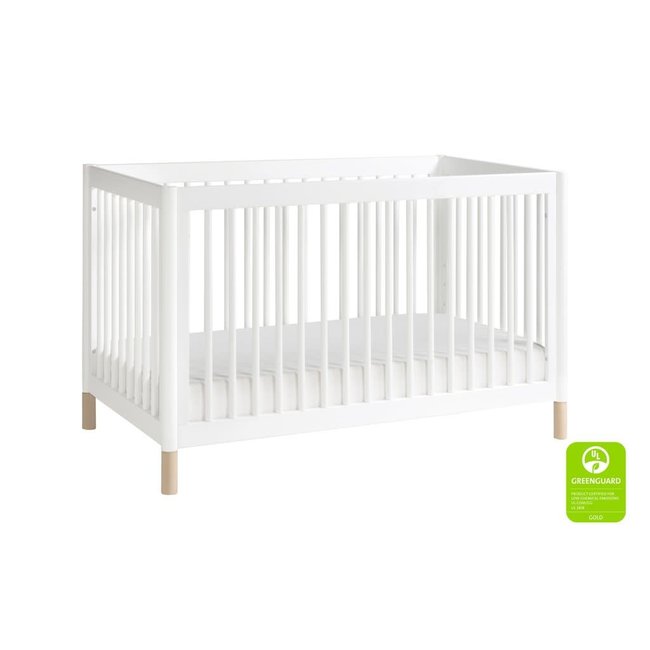 Baby Letto Gelato 4-in-1 Convertible Crib with Toddler Bed Conversion