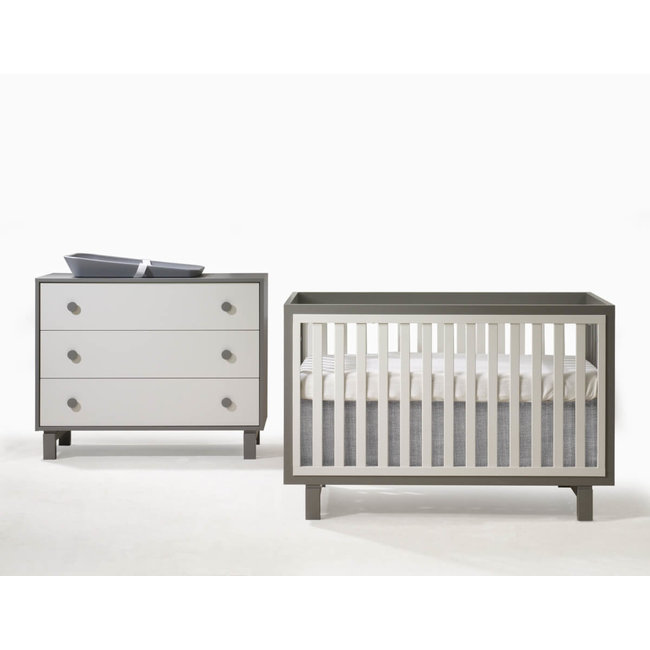 Tulip Juvenile Bjorn Classic Crib With 3 Drawer Dresser XL