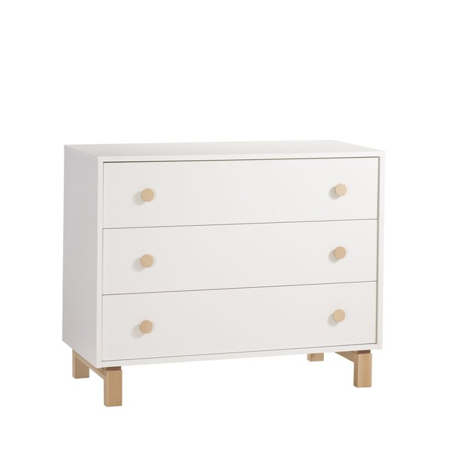 Tulip Juvenile Bjorn Classic Crib With 3 Drawer Dresser XL
