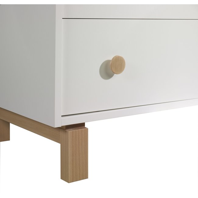 Tulip Juvenile Bjorn Classic Crib With 3 Drawer Dresser XL